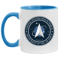 Official Space Force Seal Accent Mug