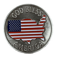 God Bless America Gold-Plated Coin [SE]