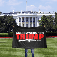 Gun Owners For Trump Flag