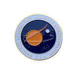 Orignal NASA Logo Gold-Plated Coin