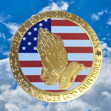 National Prayer Gold-Plated Coin