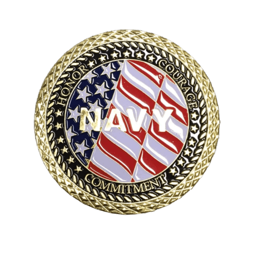 Navy Veteran Coin