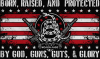 God, Guns, Guts, & Glory Flag