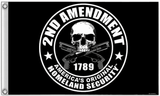 2nd Amendment Original Homeland Security Flag