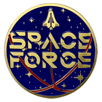 Space Force Gold-Plated Coin