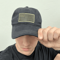 Tactical Black & Green Hat