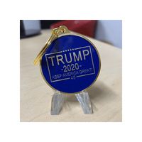 Trump 2020 Gold-Plated Keychain