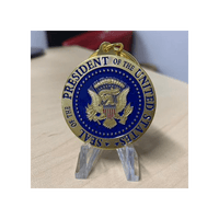 Trump 2020 Gold-Plated Keychain