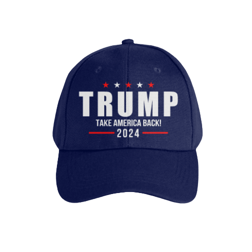 Trump 2024 "Take America Back" Navy Hat