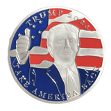 Trump 2024 'Take America Back' Silver-Plated Coin