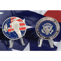 Trump 2024 'Take America Back' Silver-Plated Coin [SE]