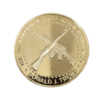 Trump 2nd Amendment Gold-Plated Coin [SE]