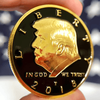 Trump Black & Gold Coin