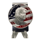 Trump Silver-Plated Money Clip