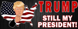 TRUMP - STILL MY PRESIDENT! Bumper Sticker