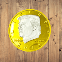 Trump Legacy Gold & Silver-Plated Coin
