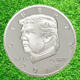 Trump Legacy Silver-Plated Coin