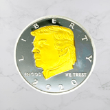 Trump Legacy Silver & Gold-Plated Coin