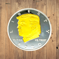 Trump Legacy Silver & Gold-Plated Coin