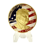 Trump "MAGA" Gold-Plated Coin