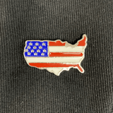 USA Country Lapel Pin