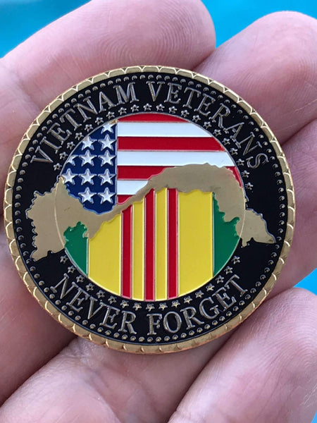 Vietnam War Veteran Coin